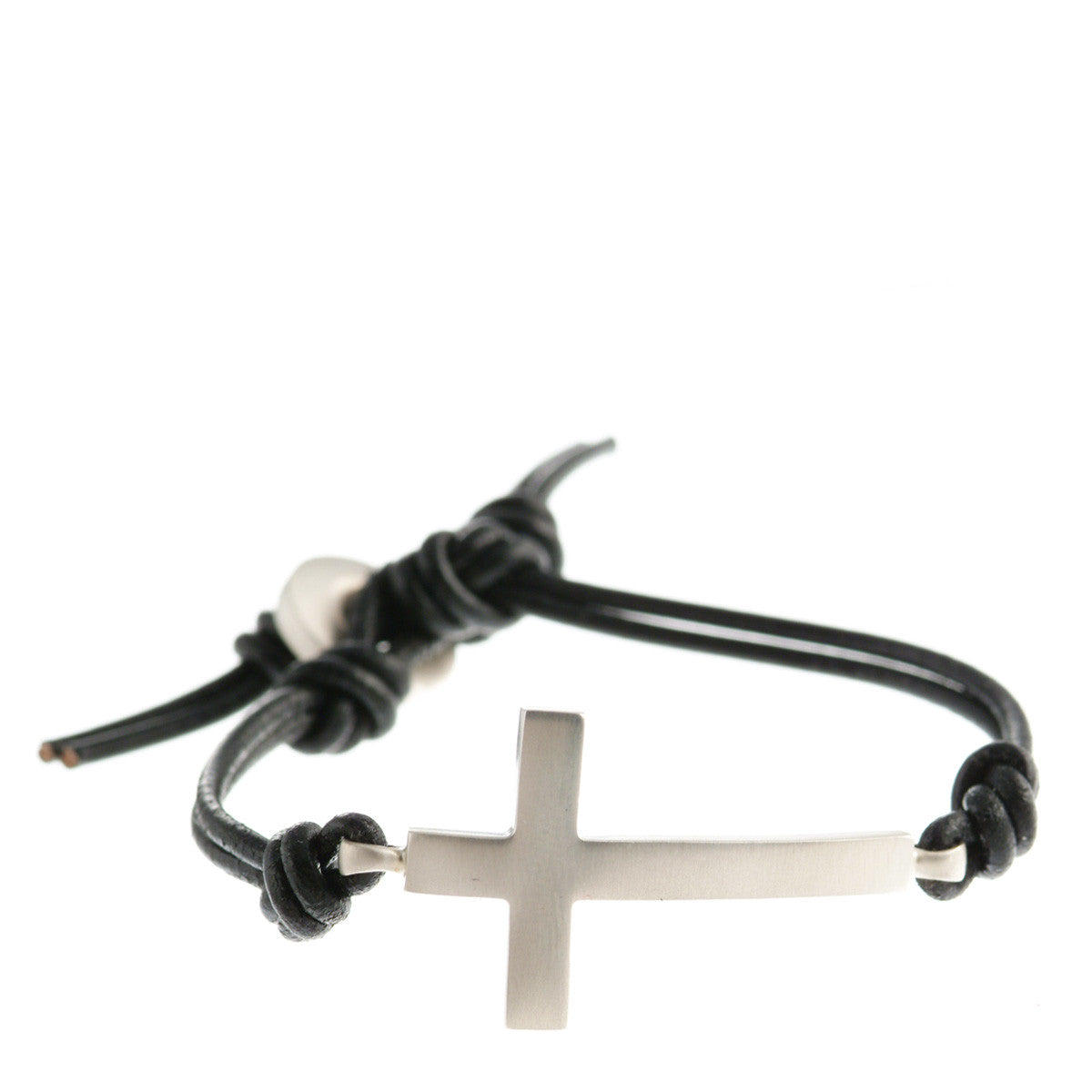 Sterling silver cross on sale bracelets