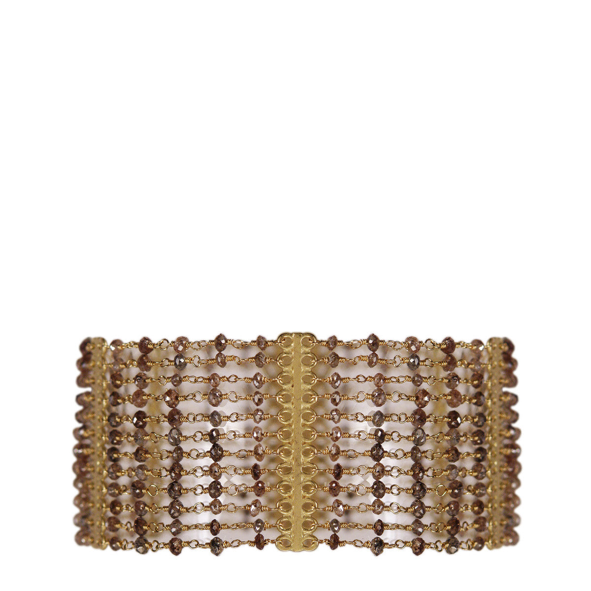 Gold Beaded Bracelet- 4mm – N & K Designs