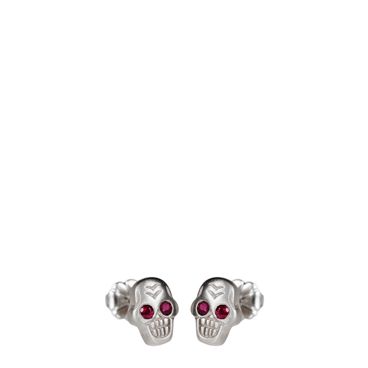 Silver Skull Earrings, Memento Mori Jewelry, Skull Stud Earrings, Smal –  Altar PDX