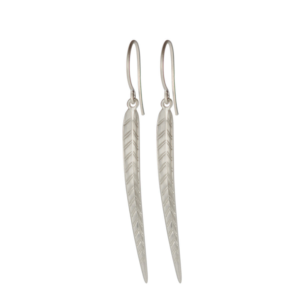 Me & Ro Flattened Earrings Layered outlet Sterling Silver