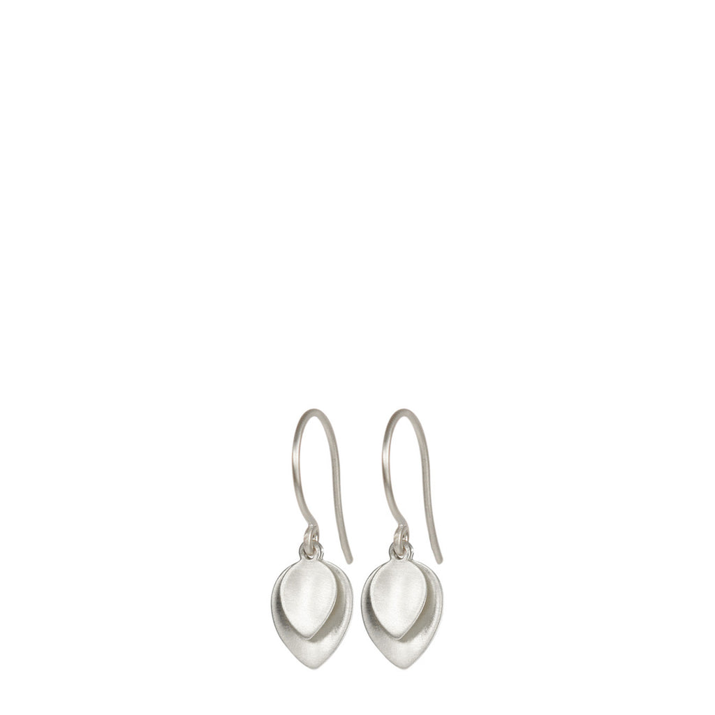 Sterling Silver Lotus Earrings, cheapest Exotic Petal Earrings, Modern Handcrafted Silver Jewelry